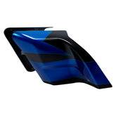 HR3 Candy Cobalt / Indigo Ink CVO Stretched Side Covers 2017 CVO Street Glide (FLHXSE)